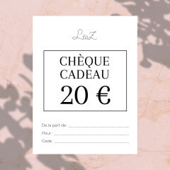 Chèque cadeau 20€