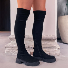 Bottes chaussette plate-forme