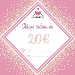 Chèque cadeau 20€