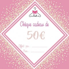 Chèque cadeau 50€