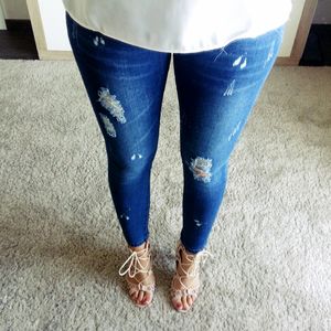 SLIM DARK BLUE DESTROY